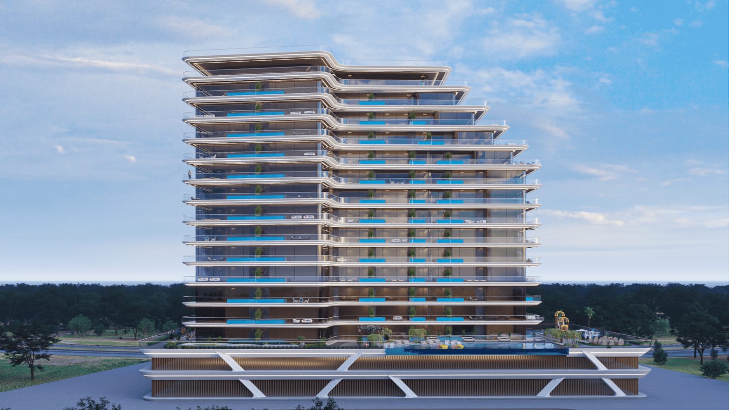 Apartament z  sypialniami, 121.50m² w Dubaj, Zjednoczone Emiraty Arabskie [ID: 1102-0f64e7e1]