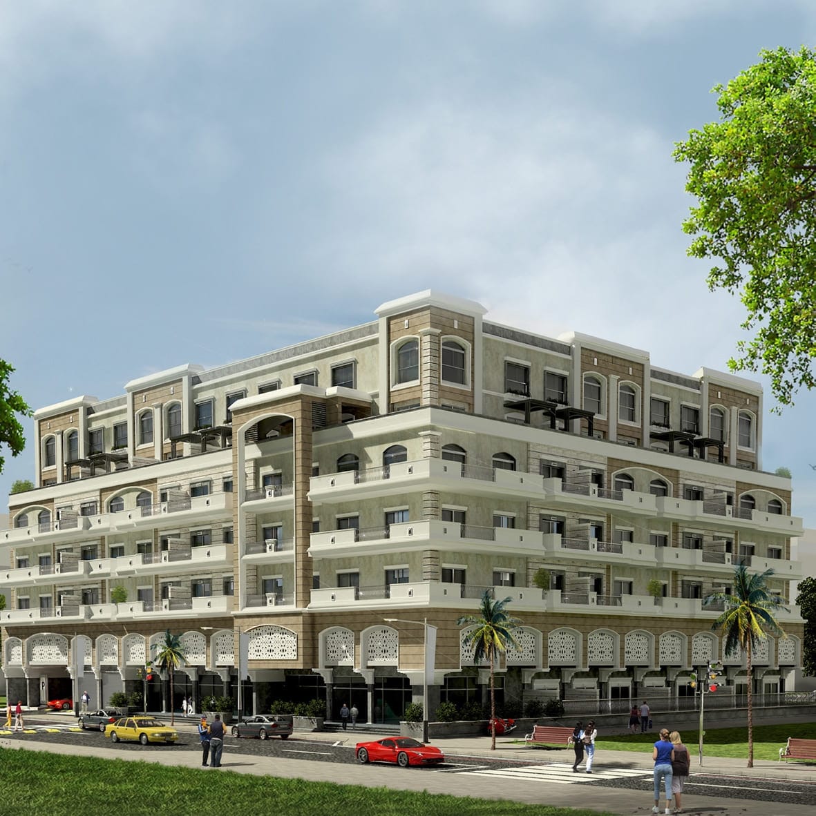 Apartament z  sypialniami, 45.23m² w Dubaj, Zjednoczone Emiraty Arabskie [ID: 1102-491e6099]