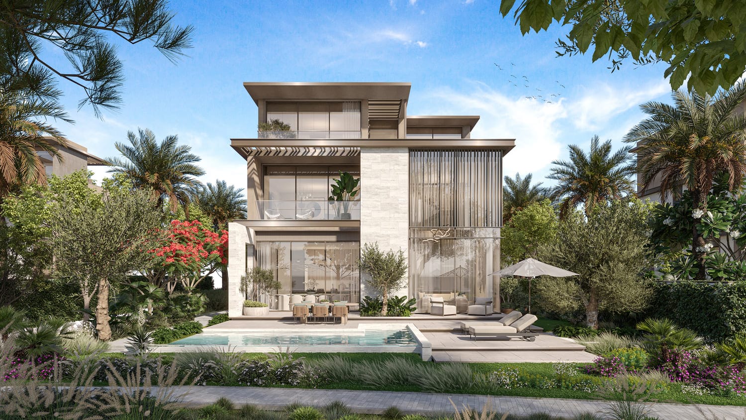 Willa w Dubaj, Zjednoczone Emiraty Arabskie, 448.22m² - obraz 3