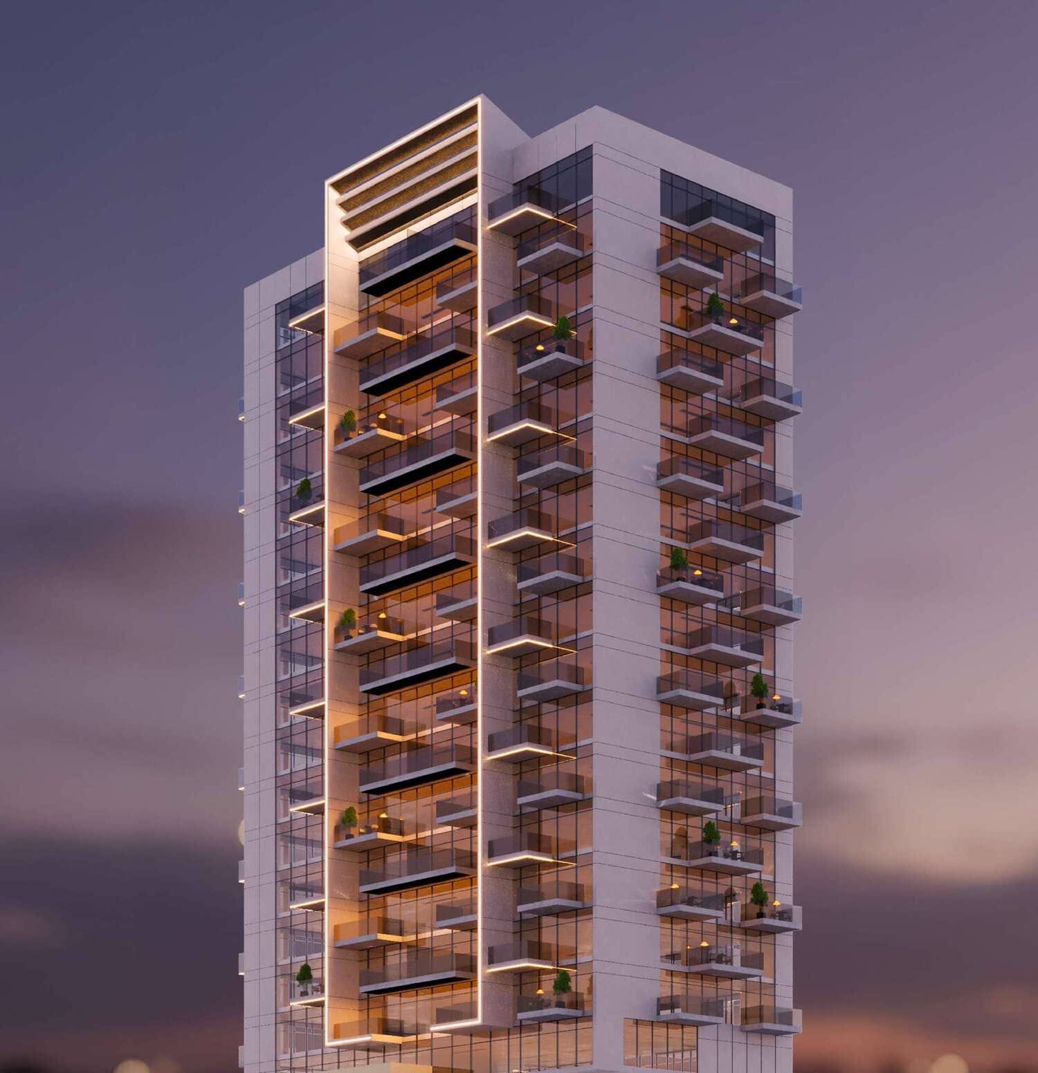 Apartament w Dubaj, Zjednoczone Emiraty Arabskie, 60.28m² - obraz 3