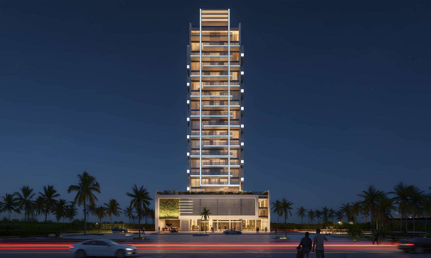 Apartament w Dubaj, Zjednoczone Emiraty Arabskie, 60.28m² - obraz 4