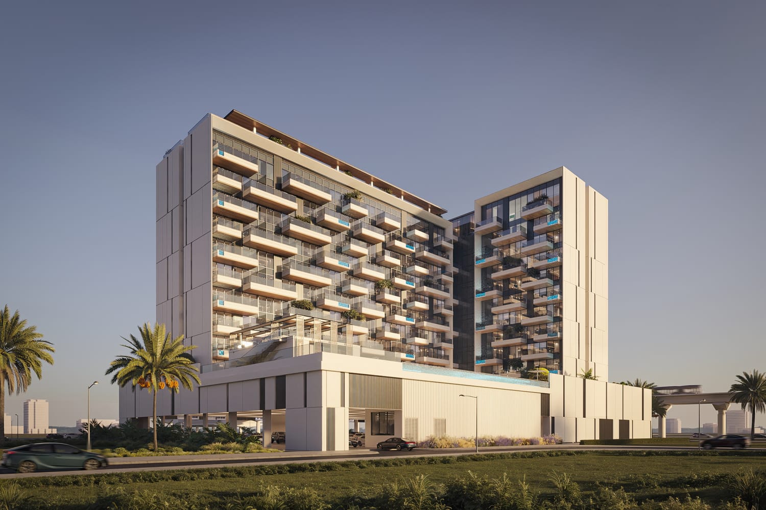 Apartament z  sypialniami, 36.82m² w Dubaj, Zjednoczone Emiraty Arabskie [ID: 1102-5d510002]