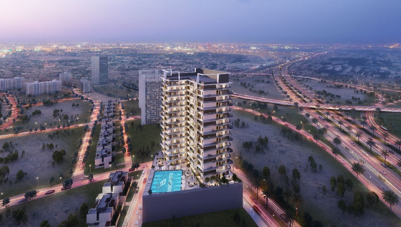 Apartament z  sypialniami, 54.58m² w Dubaj, Zjednoczone Emiraty Arabskie [ID: 1102-8229be76]