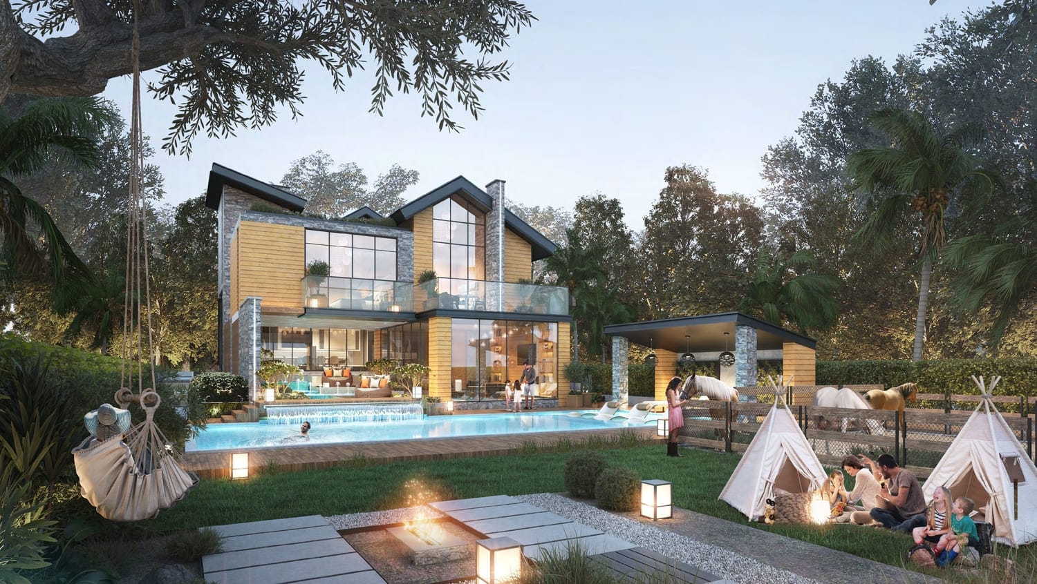 Willa w Dubaj, Zjednoczone Emiraty Arabskie, 327.10m² - obraz 5