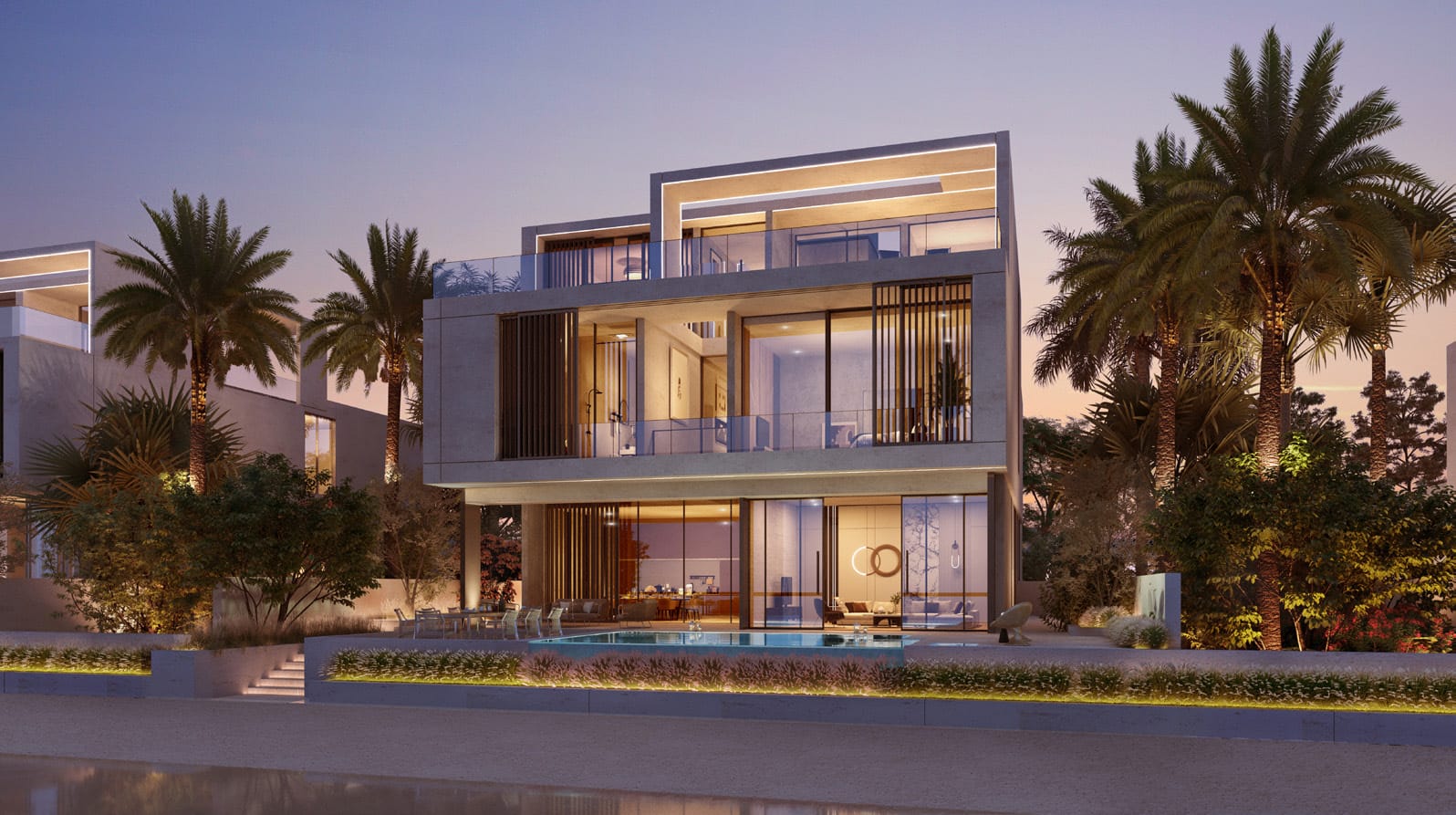 Willa z 6 sypialniami, 736.73m² w Dubaj, Zjednoczone Emiraty Arabskie [ID: 1102-c93dadaf]